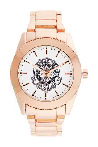 Reloj de cuarzo de aleación - Dorado