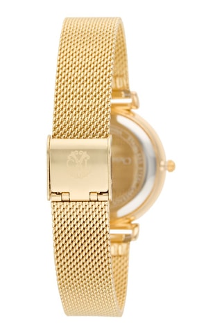 Reloj de cuarzo de aleación - Dorado y blanco