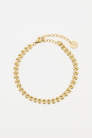 Reloj de cuarzo de aleación - Dorado y blanco