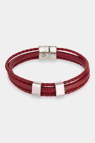 Armband Bordeauxrood