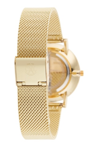 Reloj de cuarzo de aleación - Dorado y blanco