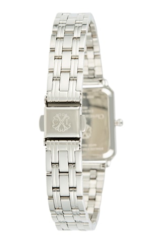 Metalen Quartz Horloge - Zilverkleurig