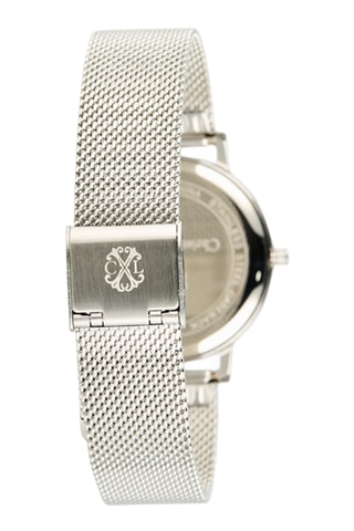 Reloj de cuarzo de metal aleado - Plateado