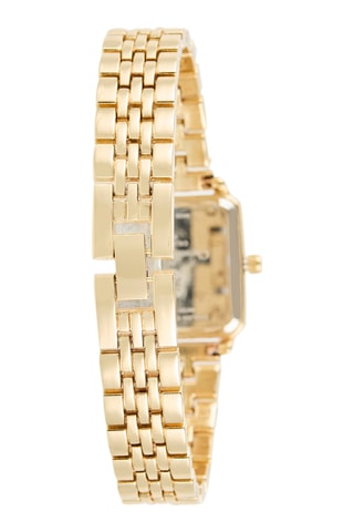 Metalen Quartz Horloge - Goudkleurig