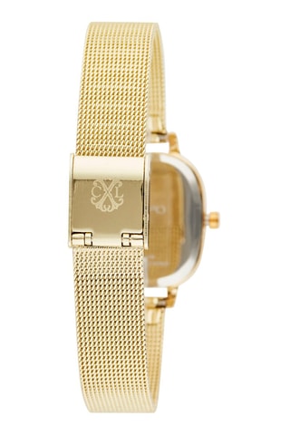 Reloj de cuarzo de aleación - Dorado y plateado