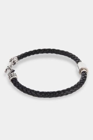 Armband Zwart en Zilverkleurig