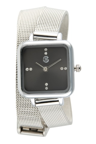 Legering Quartz Horloge - Zwart en Zilverkleurig