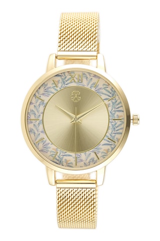 Metalen Quartz Horloge - Goudkleurig