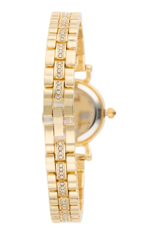 Legering Quartz Horloge - Goudkleurig en Bordeauxrood