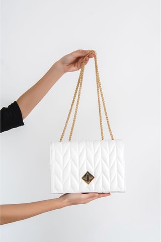 Sac porté épaule - Blanc