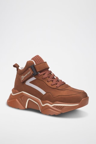 Baskets montantes - Marron