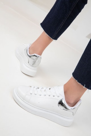 Baskets plateformes - Blanc