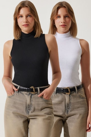 2 débardeurs - Blanc