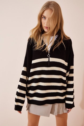 Pull en laine - Noir