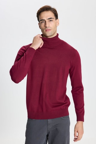 Pull regular - Bordeaux