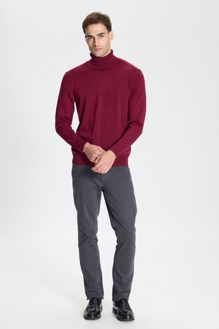 Pull regular - Bordeaux