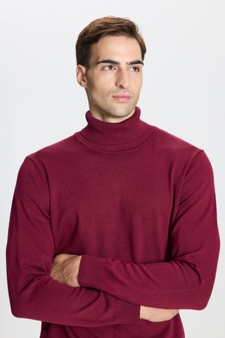 Pull regular - Bordeaux