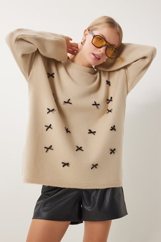 Pull oversize - Beige