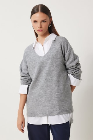 Pull regular - Gris