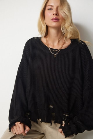 Pull oversize - Noir