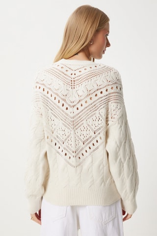 Pull regular - Crème