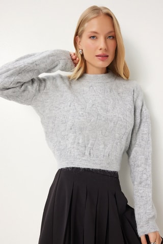 Pull - Gris clair