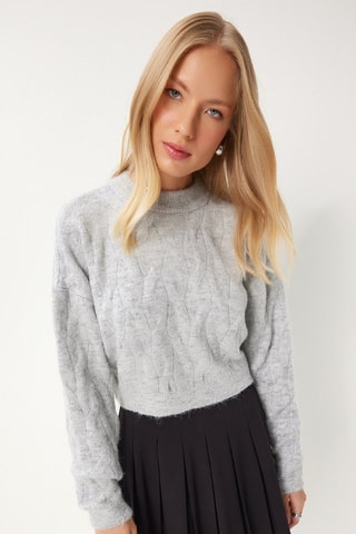 Pull - Gris clair
