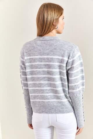Pull - Gris clair chiné