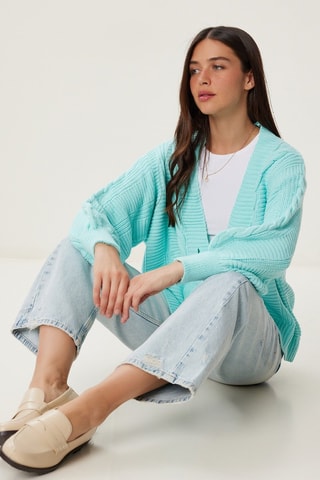 Gilet regular - Vert d'eau