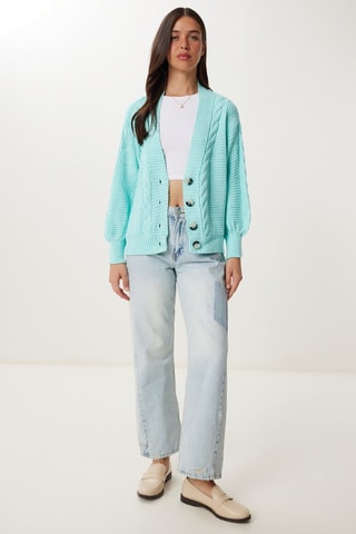 Gilet regular - Vert d'eau