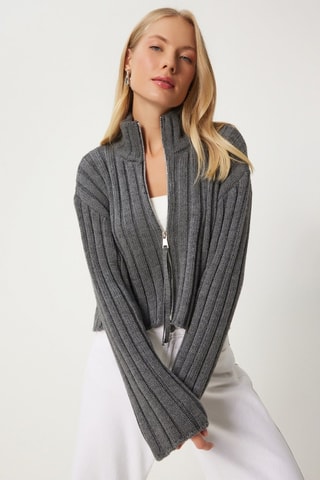 Gilet regular - Anthracite