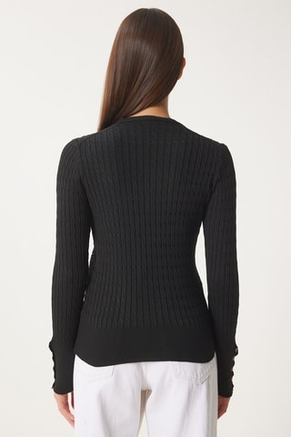 Gilet regular - Noir