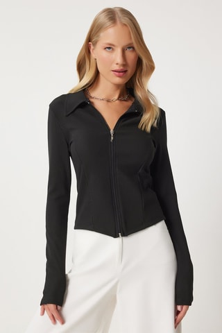 Gilet regular - Noir