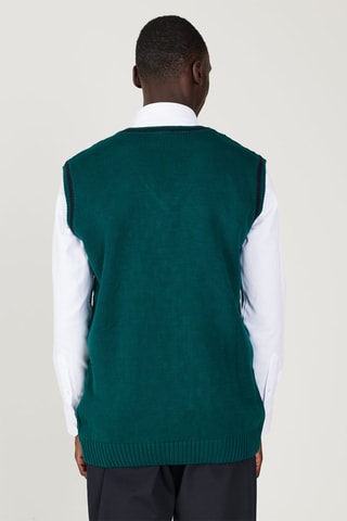 Gilet regular sans manches - Vert 