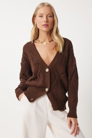 Gilet regular - Marron