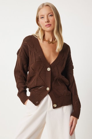 Gilet regular - Marron