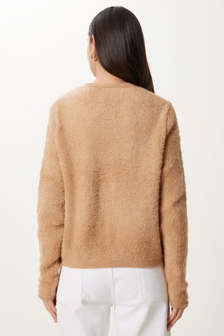 Gilet regular en laine - Beige