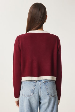 Gilet regular - Bordeaux