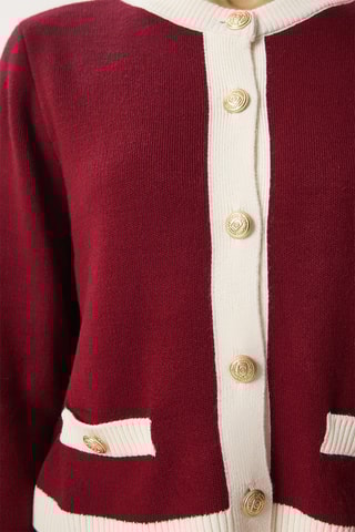 Gilet regular - Bordeaux