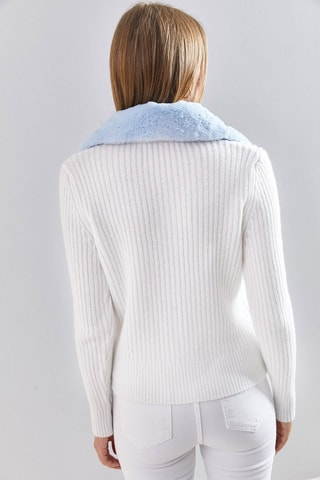 Gilet regular - Ecru