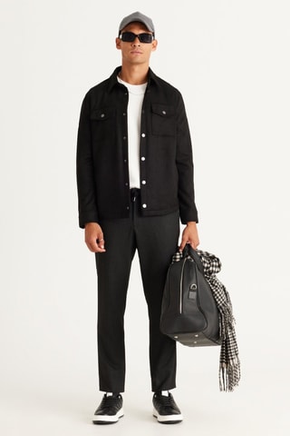 Pantalon slim - Anthracite