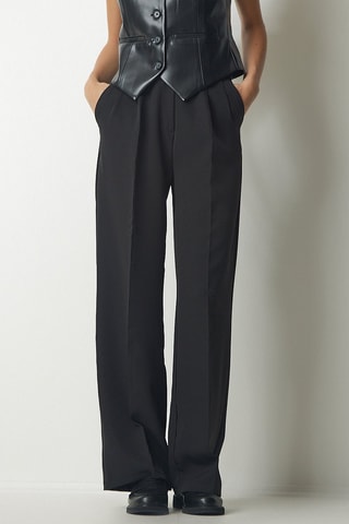Pantalon palazzo - Noir
