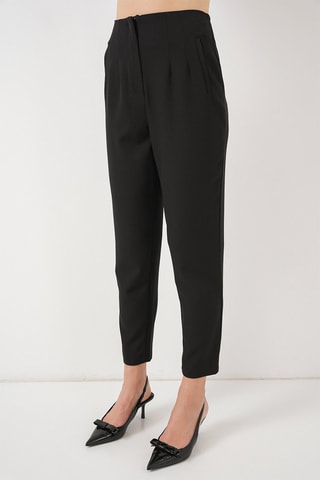 Pantalon 7/8 taille haute - Noir