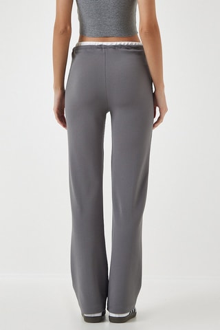 Pantalon droit - Gris