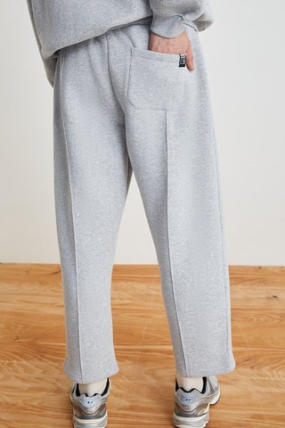 Pantalon de survêtement - Gris clair chiné