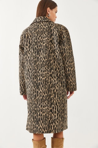 Manteau en laine - Marron