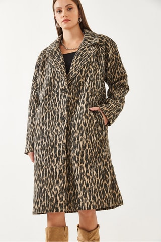 Manteau en laine - Marron