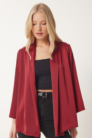 Veste regular - Bordeaux