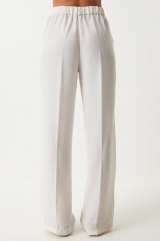 Veste sans manches et pantalon - Écru