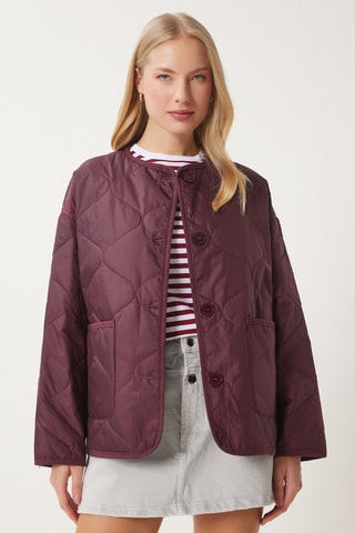 Veste regular - Bordeaux